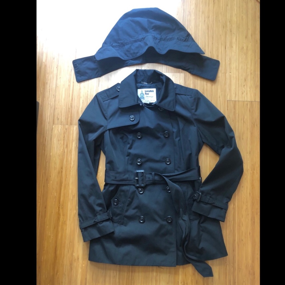 London Fog Heritage Trench Coat size M